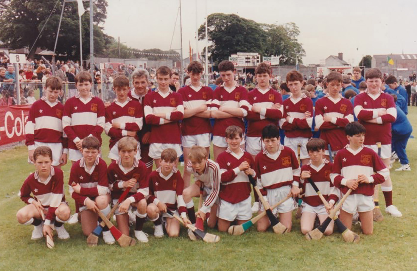 National Feile na nGael Finals in Athenry 1992 Slide background